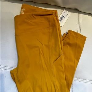 Outdoor Voices Mustard Yellow Leggings